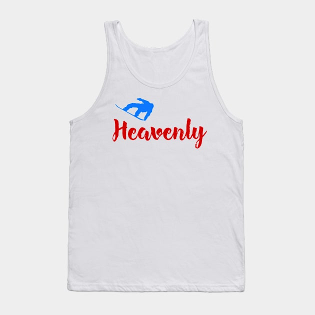 Heavenly Ski & Snow Tank Top by ArtDesignDE